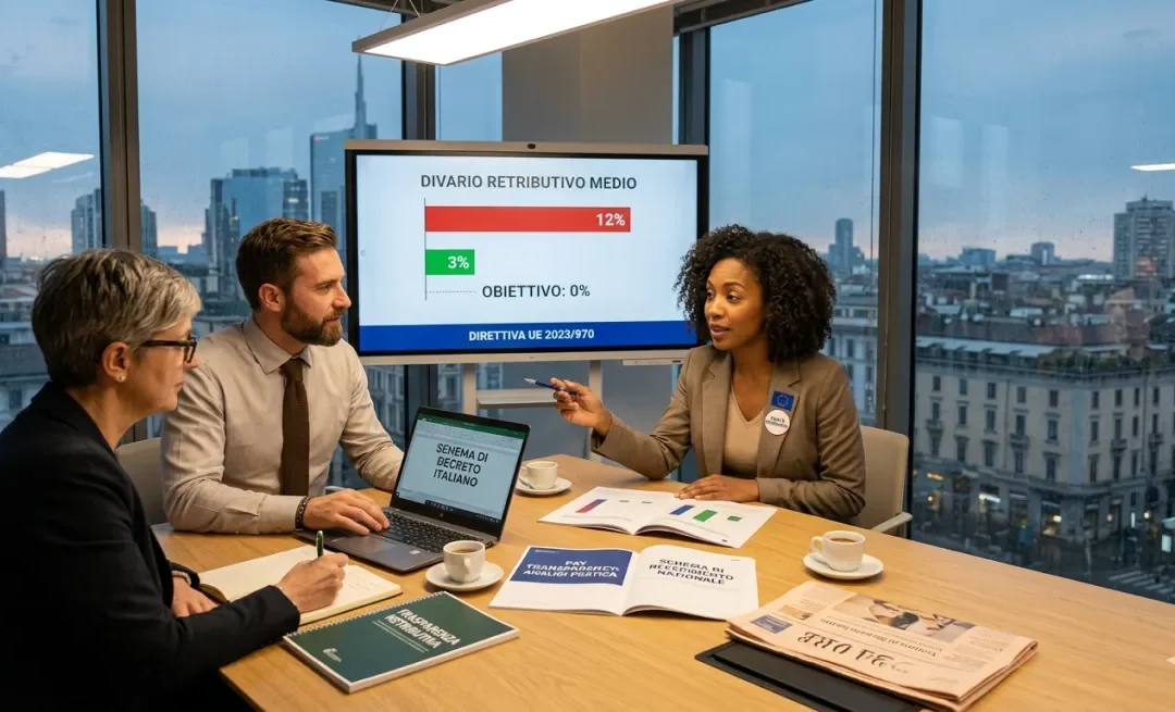 PAY TRASPARENCY. IL PUNTO TRA DIRETTIVA UE E SCHEMA ITALIANO  